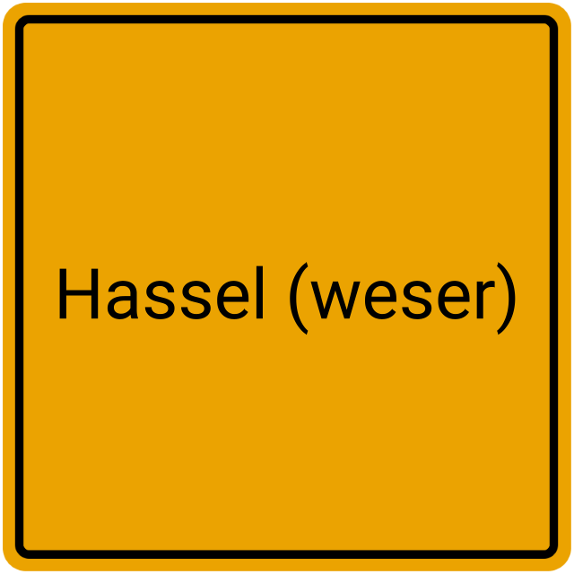 Meldebestätigung Hassel (Weser)